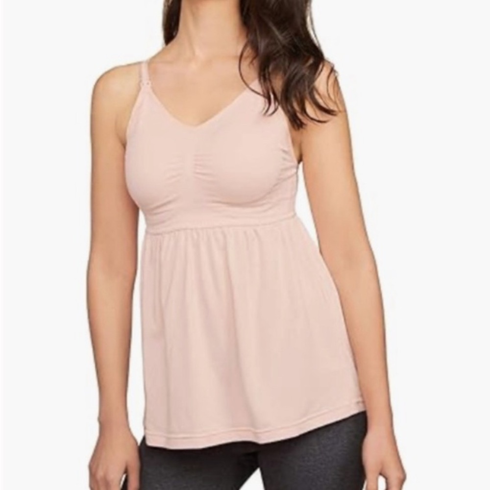 Motherhood Maternity Nursing Tank | Size Small | Pink